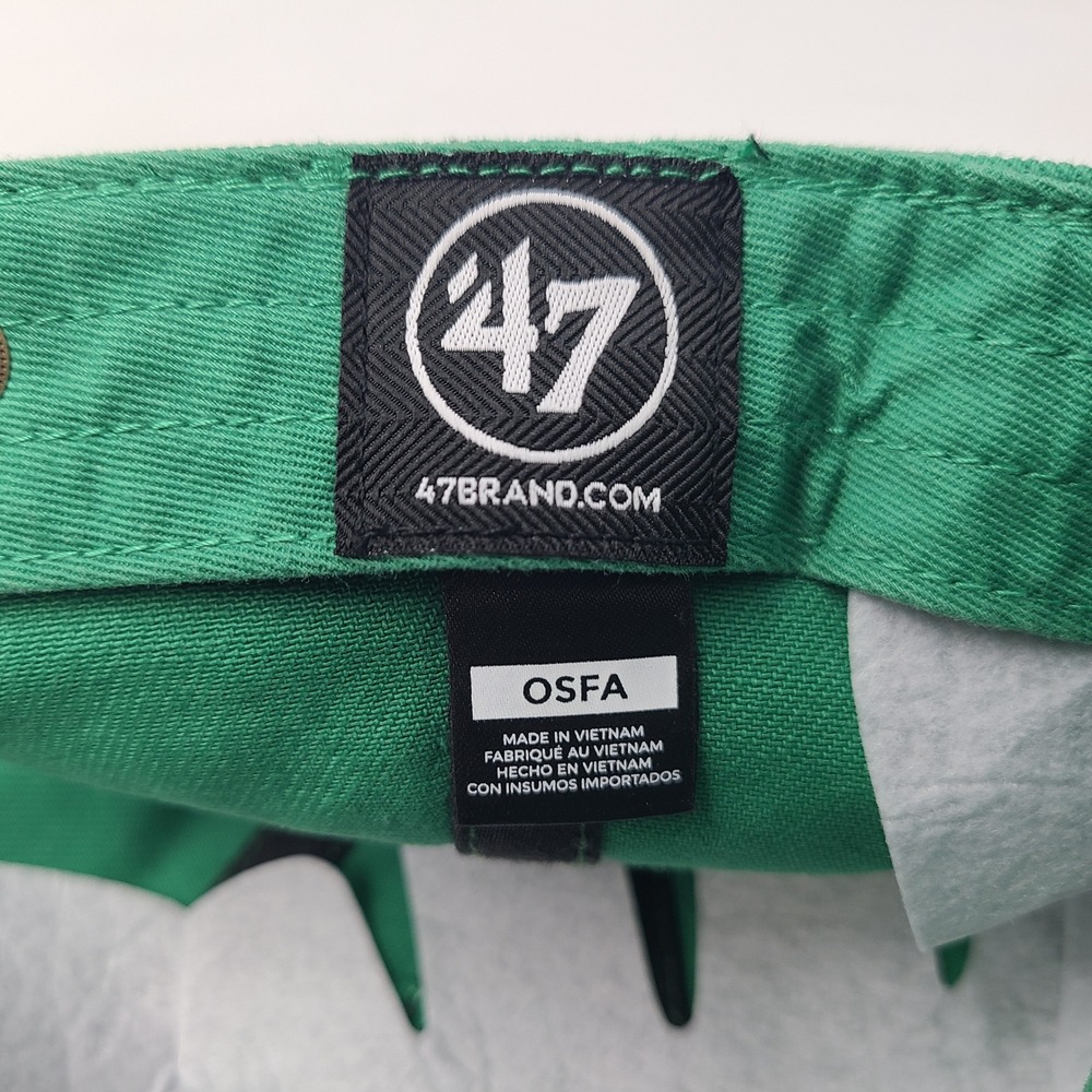 Philadelphia Eagles Hat Strapback 47 Brand Clean Up Green NFL Distressed Men - Picture 11 of 12